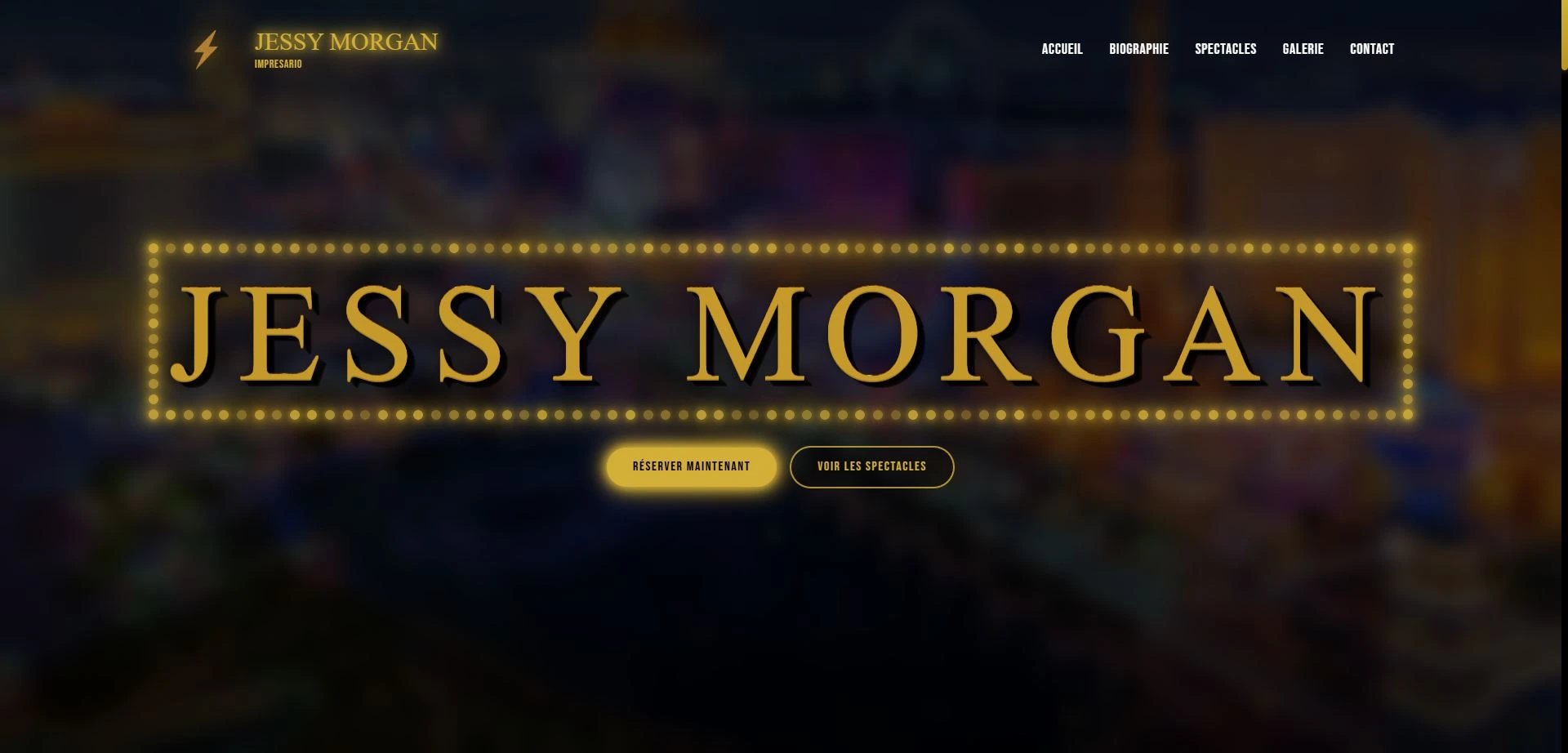 Site pour impresario